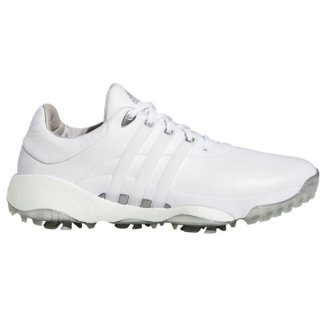 adidas 2023 Tour 360 Golf Shoes White/White/Silver GV7245