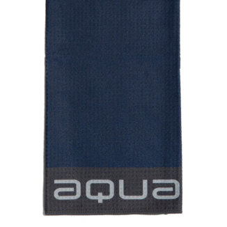 Big Max Aqua Tour Tri-Fold Golf Towel Navy/Charcoal