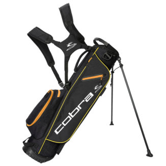 Cobra Ultralight Sunday Golf Stand Bag Black/Gold Fusion 909311-06