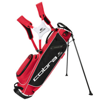 Cobra Ultralight Sunday Golf Stand Bag Black/Red 909311-05