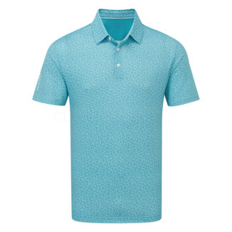 Galvin Green Mani Golf Polo Shirt Aqua D01000069373