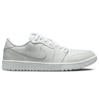 Nike Air Jordan 1 Low G Golf Shoes White/White/Pure Platinum DD9315-110