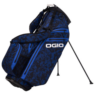 Ogio All Elements Woode Hybrid Golf Stand Bag Blue Floral Abstract 5124054OG
