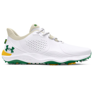 Under Armour Drive Pro Limited Edition Golf Shoes White/Silt/Classic Green 3027089-100