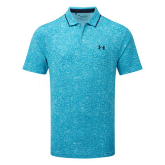 Under Armour Iso-Chill Golf Polo Shirt Glacier Blue/Midnight Navy 1377364-433