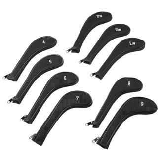 Northern Golf Deluxe Graphite Zipped Iron Covers