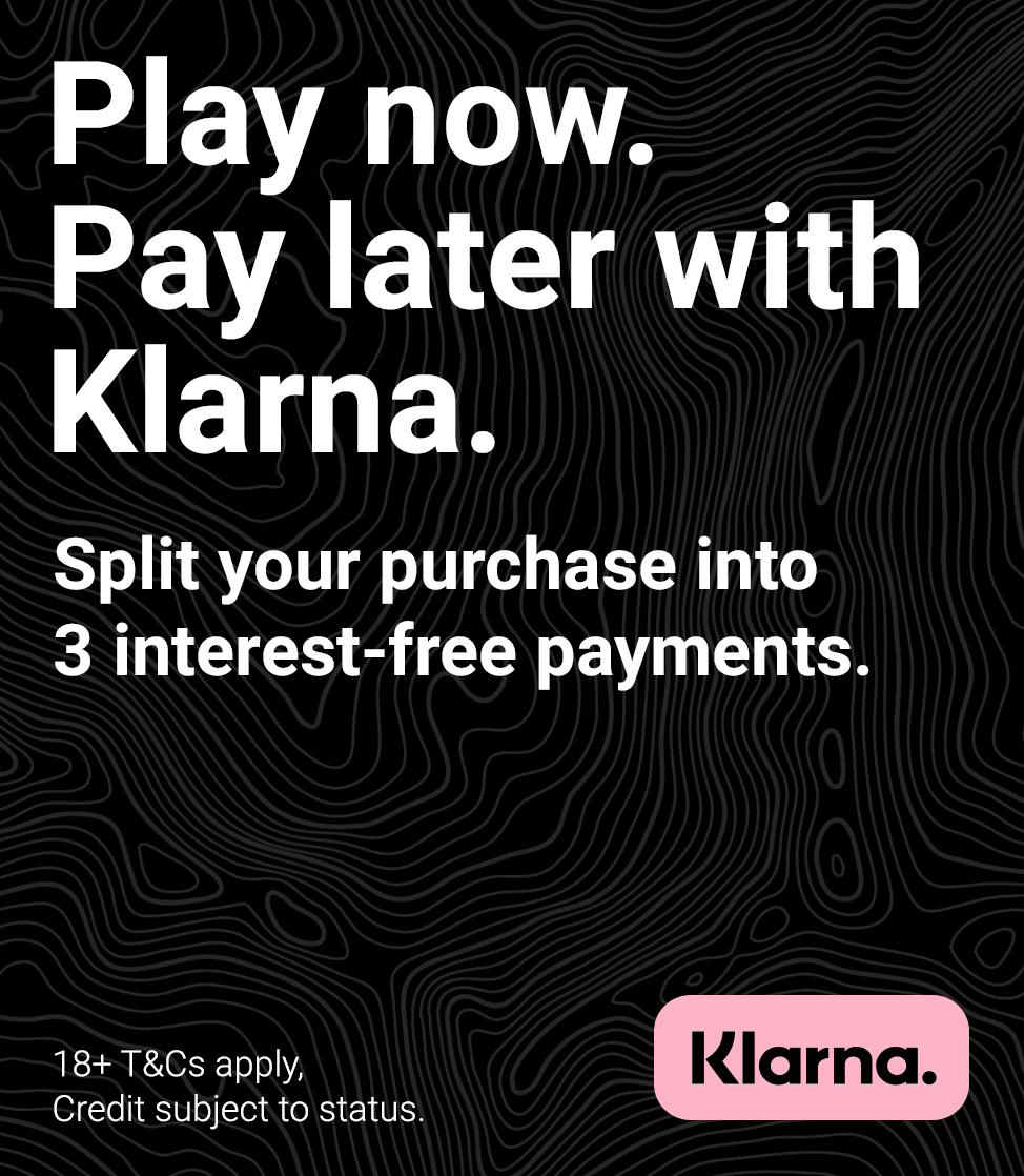 Play now. Pay later with Klarna.
