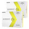 Callaway Supersoft Golf Balls Yellow Multi Buy