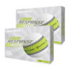 TaylorMade 2024 Tour Response Stripe Golf Balls White/Lime Multi Buy