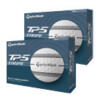 TaylorMade TP5 Stripe Golf Balls White Multi Buy