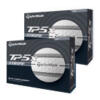 TaylorMade TP5x Stripe Golf Balls White Multi Buy