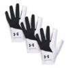 Under Armour Medal Golf Glove Black/White/Black 1349705-001 (Right Handed Golfer) Multi Buy