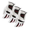 Wilson Feel Plus Golf Glove White (Right Handed Golfer) Multi Buy