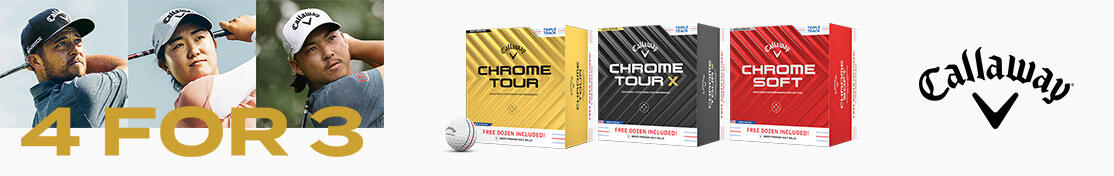 Callaway Chrome Tour 4 For 3 Ball Offer