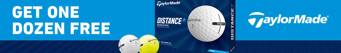 TaylorMade Distance Plus 3 For 2 Ball Offer