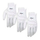 Titleist Perma Soft Golf Glove White 6000E (Right Handed Golfer) Multi Buy