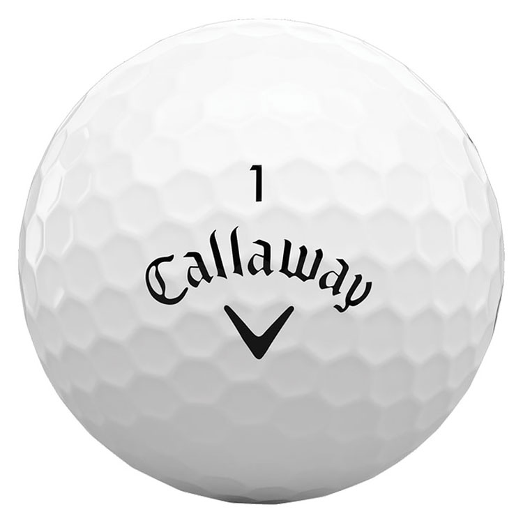 Callaway Supersoft Personalised Logo Golf Balls White - Clubhouse Golf