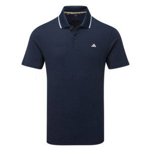 adidas Go-To Pique Golf Polo Shirt Collegiate Navy - Clubhouse Golf