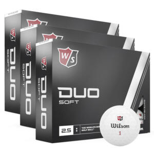 Wilson Duo Soft Golf Balls (3 For 2) White