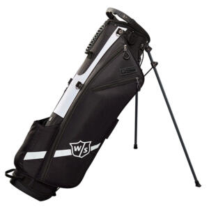 Wilson QS Golf Stand Bag Black/White WG4004101