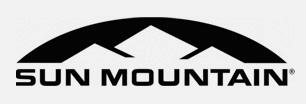 Sun Mountain Club Glider Journey Golf Travel Cover Black/Gunmetal