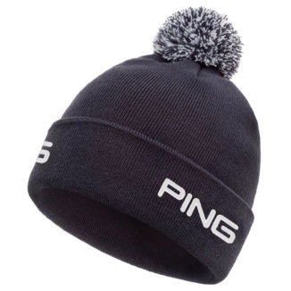 Ping Knit Pom Golf Beanie Navy P03469-N125