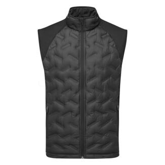 Abacus Grove Hybrid Golf Wind Vest Black 6289-600