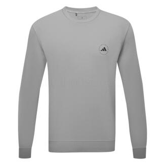 adidas Crewneck Golf Sweater Grey Three IN6484