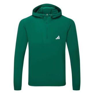 adidas Ultimate365 Club Anorak Golf Sweater Collegiate Green IZ4222