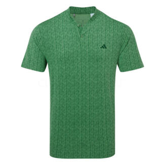 adidas Ultimate365 Printed Golf Polo Shirt Preloved Green/Collegiate Green IX4308