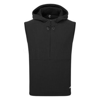 adidas Ultimate365 Tour WIND.RDY 1/4 Zip Golf Vest Black IW2817