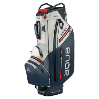 Big Max Aqua Tour 4 Golf Cart Bag White/Navy/Red WL90078-WNR