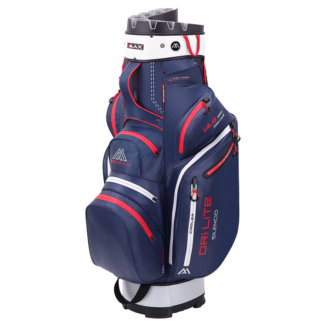 Big Max Dri-Lite Silencio 2 Golf Cart Bag Navy/Silver/Red 9C519C-NSR