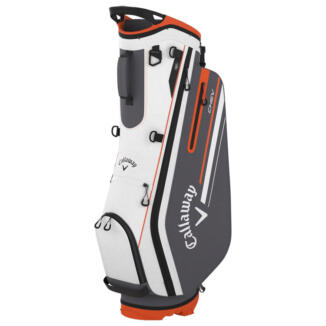 Callaway Chev Golf Stand Bag White/Charcoal/Orange 5124123