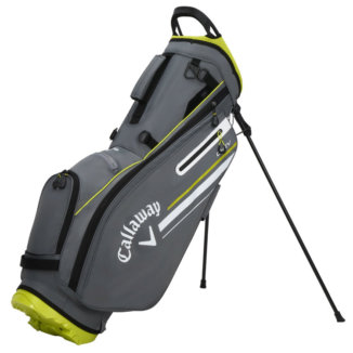 Callaway Chev Golf Stand Bag Charcoal/Flourescent Yellow 5123032