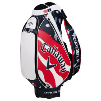 Callaway June Major Golf Tour Staff Bag White/Navy/Red 5924519