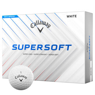 Callaway Supersoft Golf Balls White