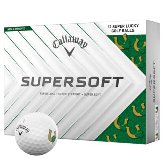 Callaway Supersoft Lucky Golf Balls White