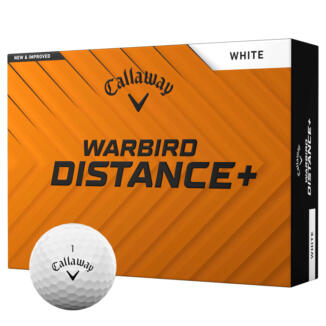 Callaway Warbird Distance+ Golf Balls White