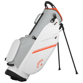 Callaway Chase Golf Stand Bag White/Silver/Orange