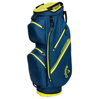 Callaway Chase Dry 14 Golf Cart Bag Navy/Flourescent Yellow