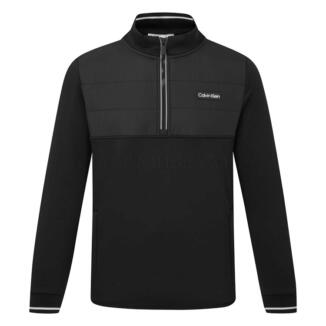 Calvin Klein Baylor Creek Hybrid Golf Wind Jacket Black CKMA24924