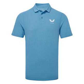 Castore Essential Golf Polo Shirt Corn Blue GMC30689-168