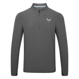 Castore Flex Tech 1/2 Zip Golf Sweater Gunmetal GMD40827-220