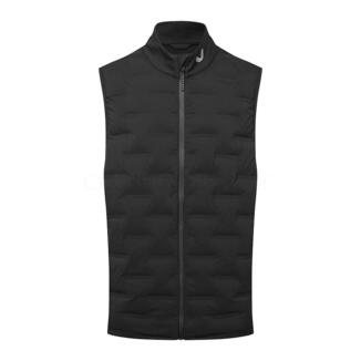 Castore Pinnacle Lightweight Hybrid Thermal Golf Wind Vest Black GMC50683-001