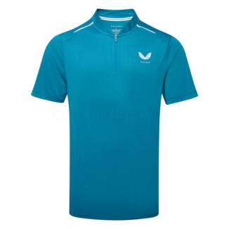 Castore Pinnacle Varsity Golf Polo Shirt Dark Aqua GMD30832-170