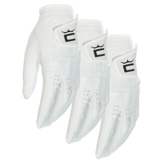 Cobra Pur Tour Golf Gloves (3 For 2) White (Right Handed Golfer)