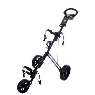 FastFold Force 3 Wheel Golf Trolley Black FF4209230