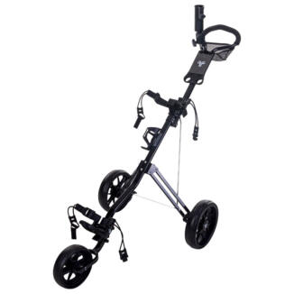 FastFold Force 3 Wheel Golf Trolley Black FF4209230