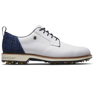 FootJoy Premiere Series Field Harris Tweed 54527 Golf Shoes Royal Navy